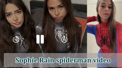 sophie rain spider man video leaked|Unveiling The Mystery: Sophie Rains Spider